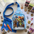 Disney Zootopia Kids Chest Sling Bag – Judy Hopps & Nick Wilde Lightweight Daypack