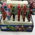Kids Character Gel Pens Display Box (48 Pcs, 0.5mm) – Spiderman, Iron Man, Hulk & Stitch Click Pens